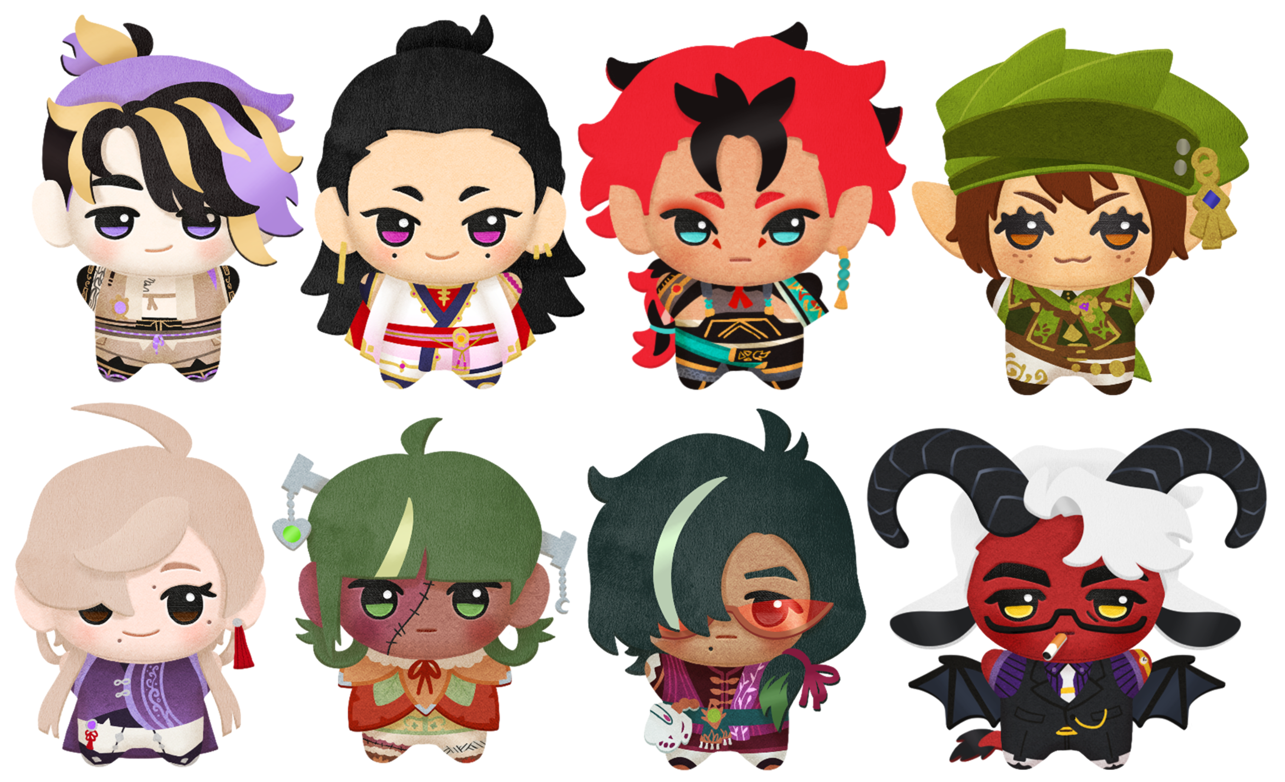 flat colours